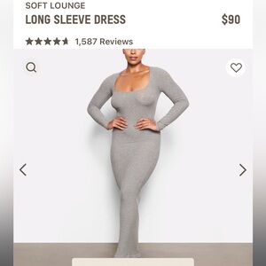 SKIMS lounge dress NWT